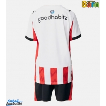 PSV Eindhoven Hjemmedraktsett Barn 2025-26 Kortermet (+ Korte bukser)